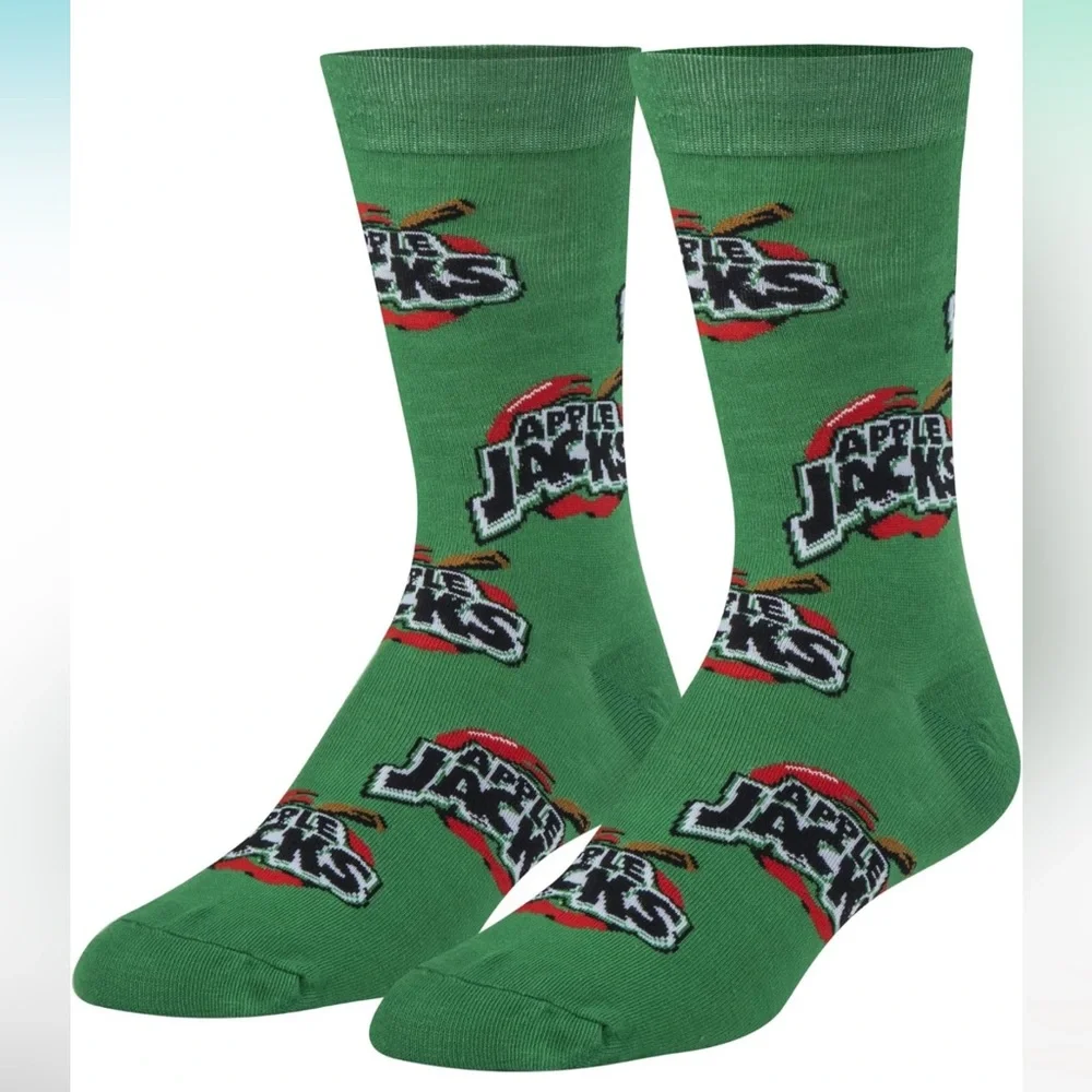 Crazy Socks Kellogg’s APPLE JACKS Men’s Crew Socks